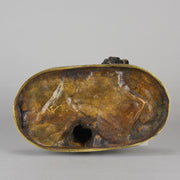 Hound Family - Animalier Alfred Jacquemart Bronze - Hickmet Fine Arts