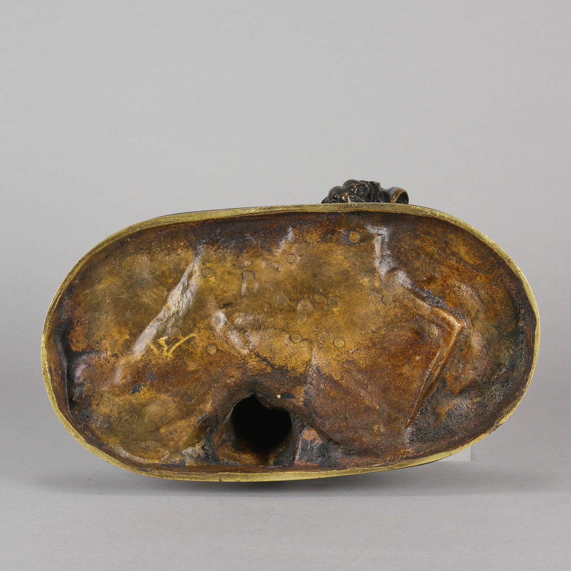 Hound Family - Animalier Alfred Jacquemart Bronze - Hickmet Fine Arts