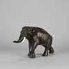 Japanese Bronze Bull Elephant - Antique Bronze - Hickmet Fine Arts