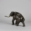 Japanese Bronze Bull Elephant - Antique Bronze - Hickmet Fine Arts