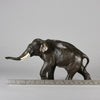 Japanese Bronze Bull Elephant - Antique Bronze - Hickmet Fine Arts