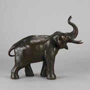 Japanese Bronze Elephant - Antique Bronze - Hickmet Fine Arts
