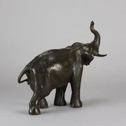 Japanese Bronze Elephant - Antique Bronze - Hickmet Fine Arts