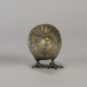 Japanese Bronze Okimono Partridge - Antique Bronze - Hickmet Fine Arts