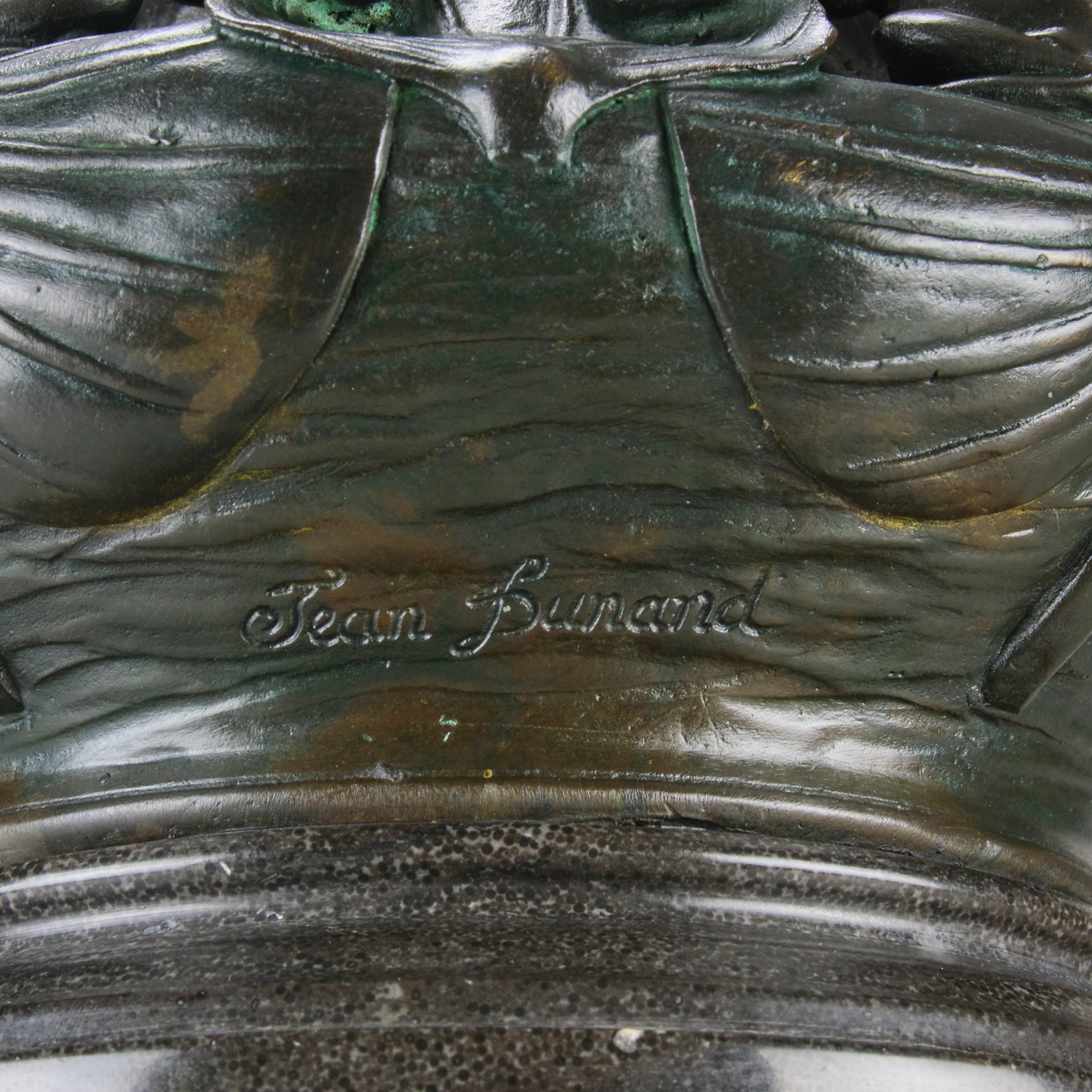 Art Nouveau Vase with Frogs - Jean Dunand - Hickmet Fine Arts 