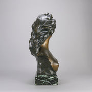 Art Nouveau Bronze Bust by Lambeaux