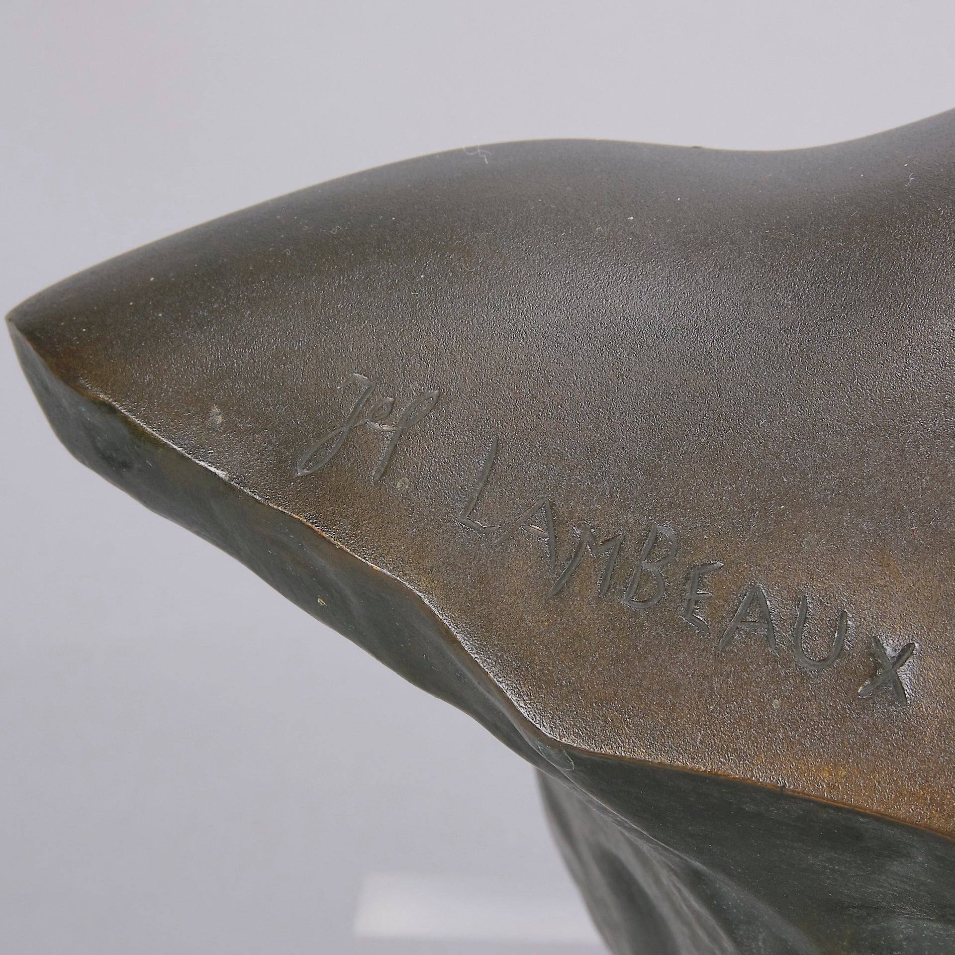 Art Nouveau Bronze Bust by Lambeaux