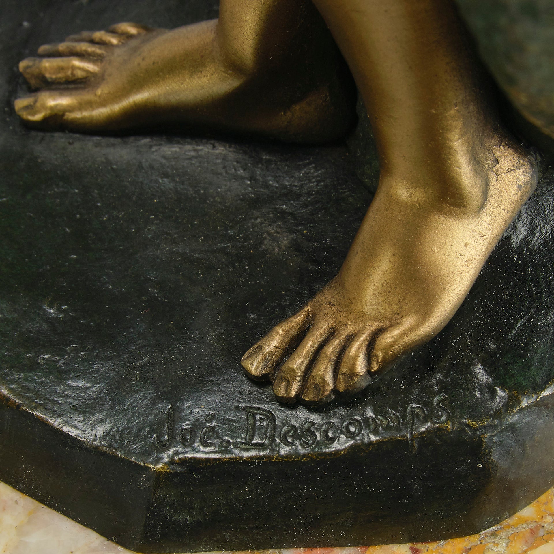 Joseph Descomps - Art Deco Nude by Descomps - Hickmet Fine Arts