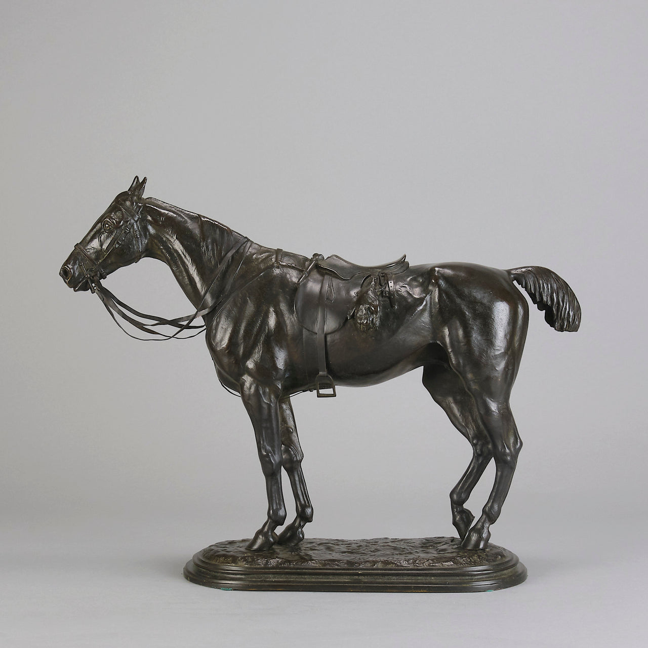 Willis Good Bronze - Tired Hunter Animalier Bronze - Hickmet Fine Arts