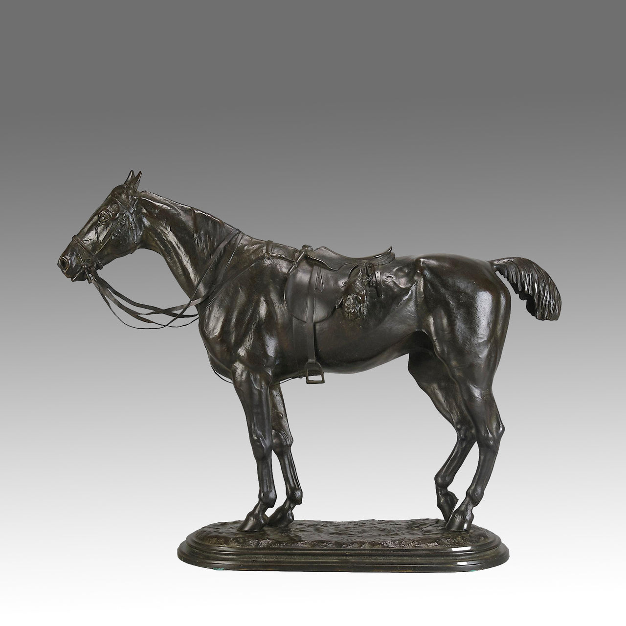 Willis Good Bronze - Tired Hunter Animalier Bronze - Hickmet Fine Arts