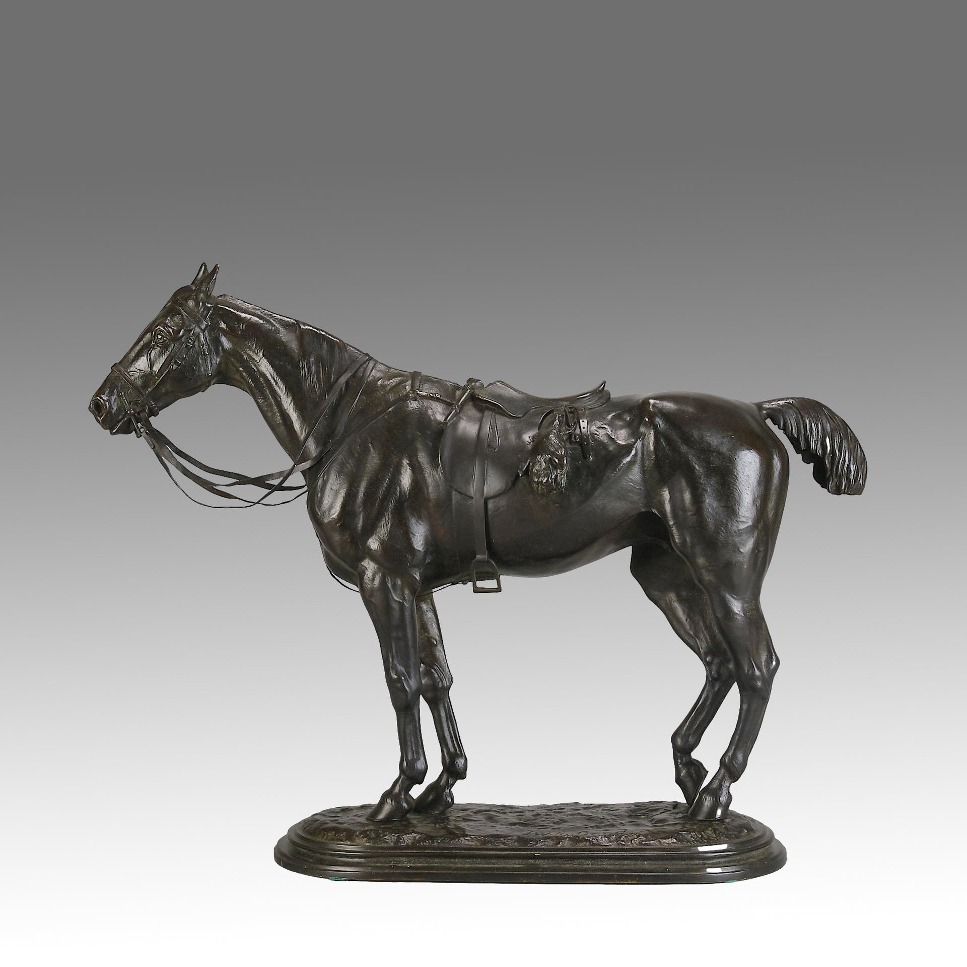 Willis Good Bronze - Tired Hunter Animalier Bronze - Hickmet Fine Arts