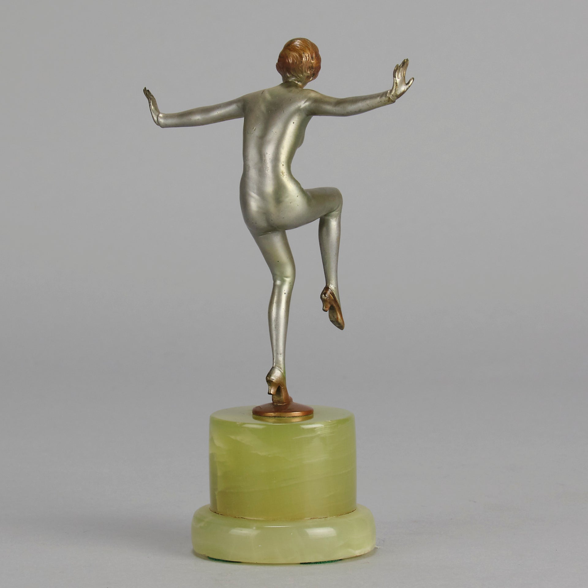 Josef Lorenzl Arms Out - Art Deco Bronze - Hickmet Fine Arts