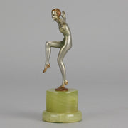 Josef Lorenzl Arms Out - Art Deco Bronze - Hickmet Fine Arts