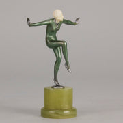 Josef Lorenzl Arms Out - Art Deco Bronze - Hickmet Fine Arts