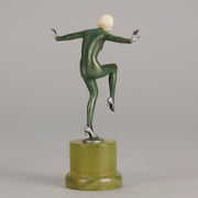 Josef Lorenzl Arms Out - Art Deco Bronze - Hickmet Fine Arts