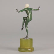 Josef Lorenzl Arms Out - Art Deco Bronze - Hickmet Fine Arts