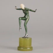 Josef Lorenzl Arms Out - Art Deco Bronze - Hickmet Fine Arts
