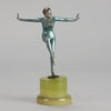 Josef Lorenzl Arms Out - Art Deco Bronze - Hickmet Fine Arts