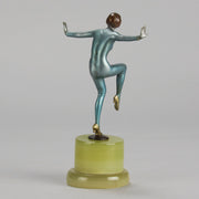 Josef Lorenzl Arms Out - Art Deco Bronze - Hickmet Fine Arts