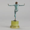 Josef Lorenzl Arms Out - Art Deco Bronze - Hickmet Fine Arts