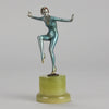 Josef Lorenzl Arms Out - Art Deco Bronze - Hickmet Fine Arts