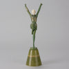 Josef Lorenzl Arms Up - Art Deco Bronze - Hickmet Fine Arts