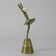 Josef Lorenzl Arms Up - Art Deco Bronze - Hickmet Fine Arts