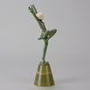 Josef Lorenzl Arms Up - Art Deco Bronze - Hickmet Fine Arts