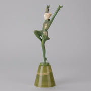 Josef Lorenzl Arms Up - Art Deco Bronze - Hickmet Fine Arts