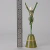 Josef Lorenzl Arms Up - Art Deco Bronze - Hickmet Fine Arts