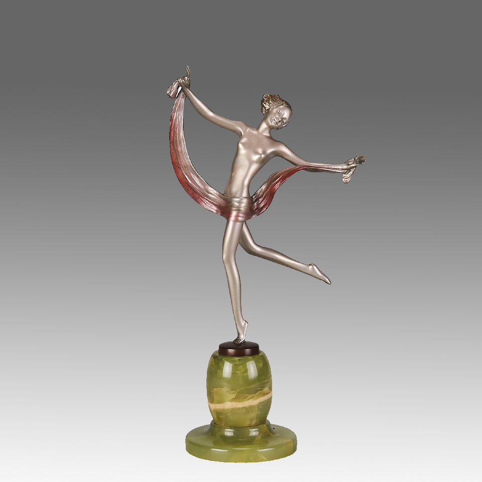 Josef Lorenzl Figure - Art Deco Bronze - Hickmet Fine Arts