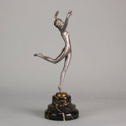 Josef Lorenzl Charlotte - Art Deco Bronze - Hickmet Fine Arts