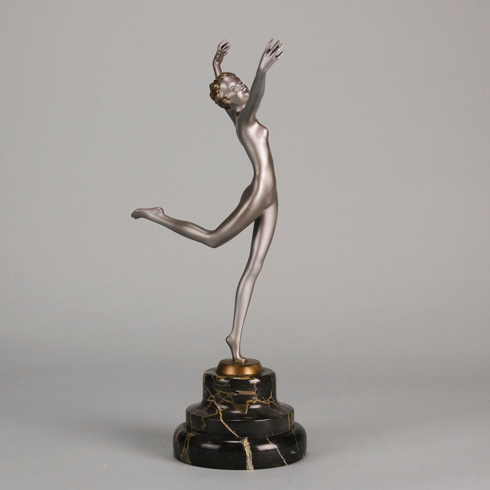Josef Lorenzl Charlotte - Art Deco Bronze - Hickmet Fine Arts