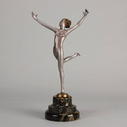 Josef Lorenzl Charlotte - Art Deco Bronze - Hickmet Fine Arts