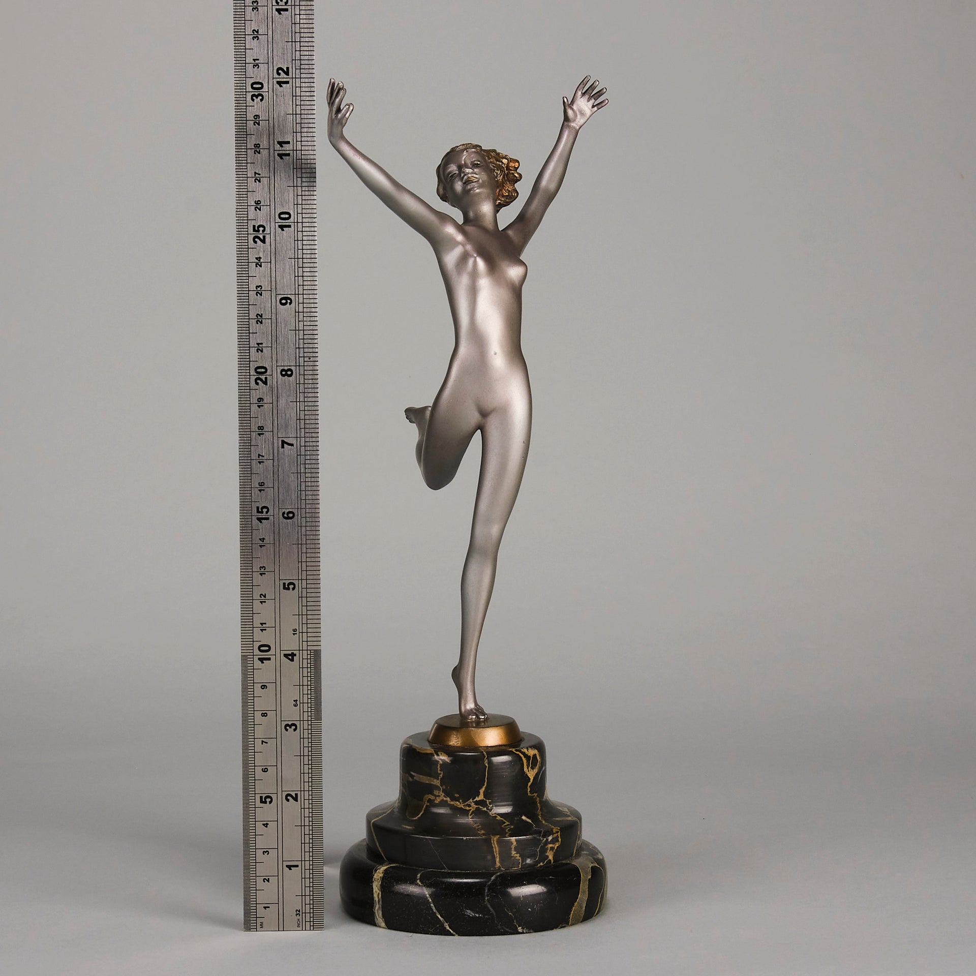 Josef Lorenzl Charlotte - Art Deco Bronze - Hickmet Fine Arts