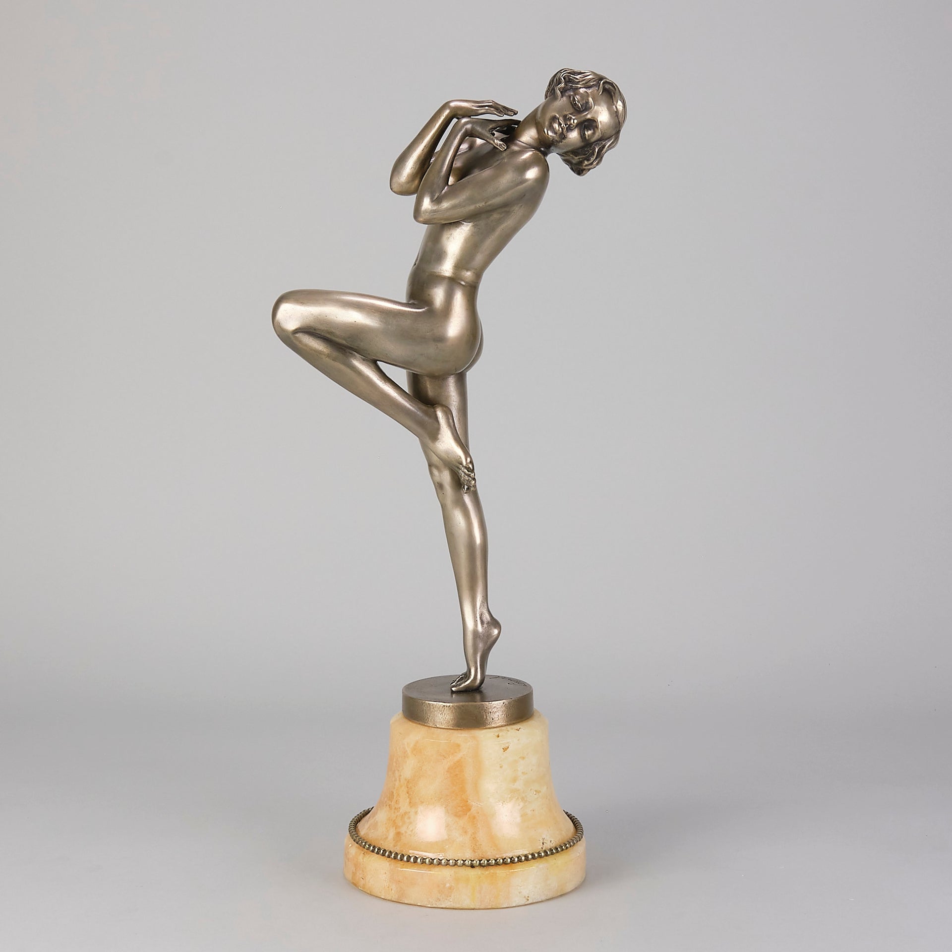 Josef Lorenzl Cleo - Art Deco Bronze - Hickmet Fine Arts