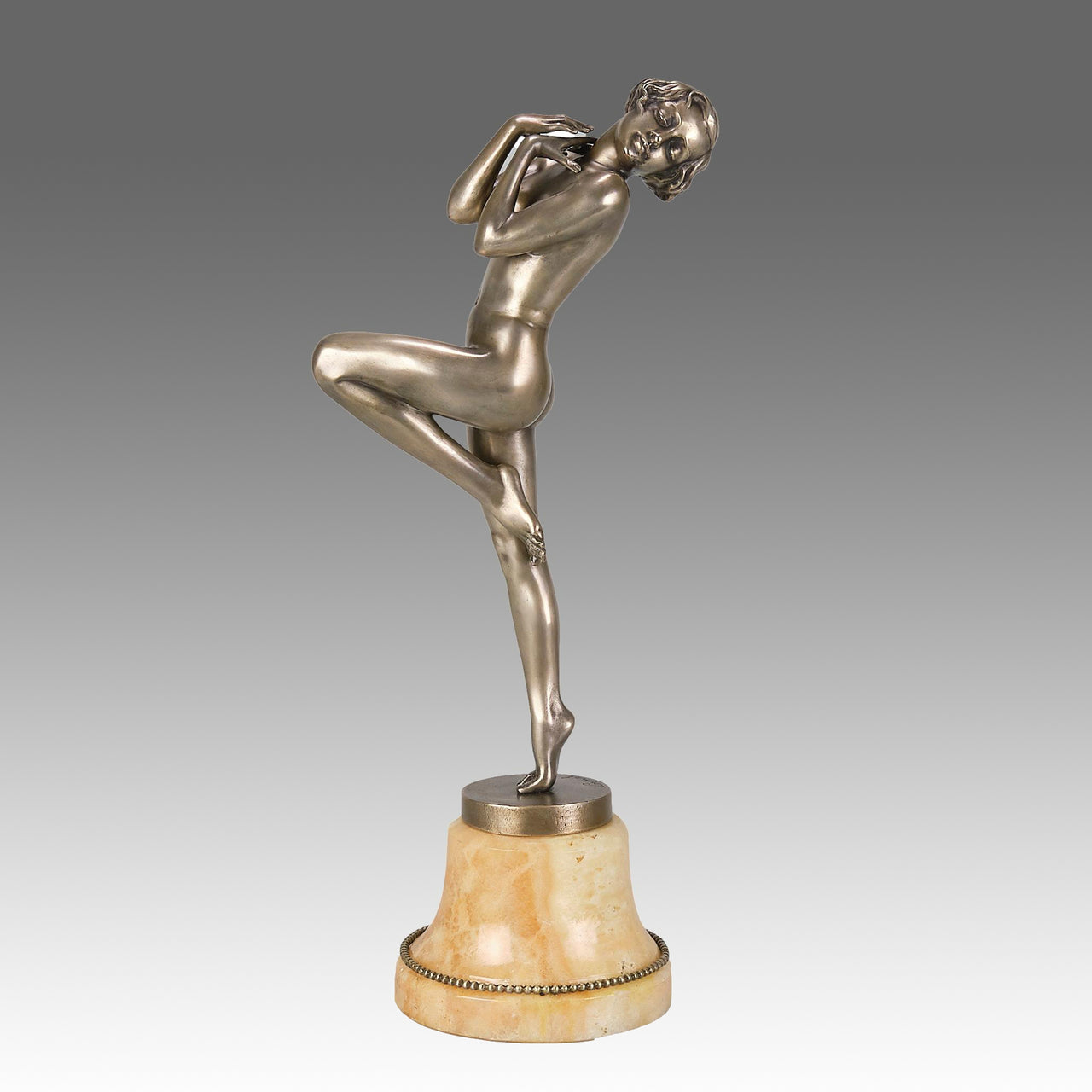 Josef Lorenzl Cleo - Art Deco Bronze - Hickmet Fine Arts