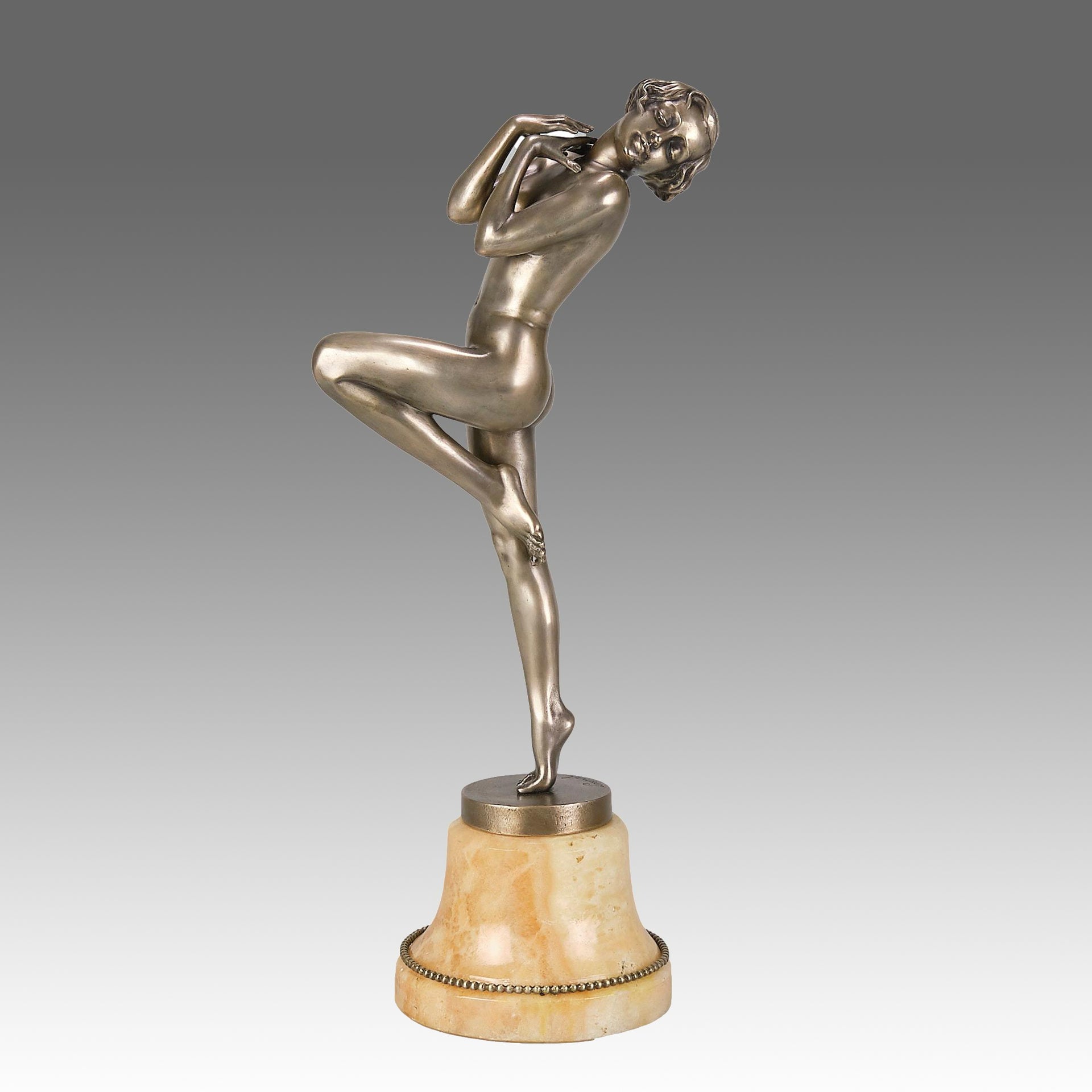Josef Lorenzl Cleo - Art Deco Bronze - Hickmet Fine Arts