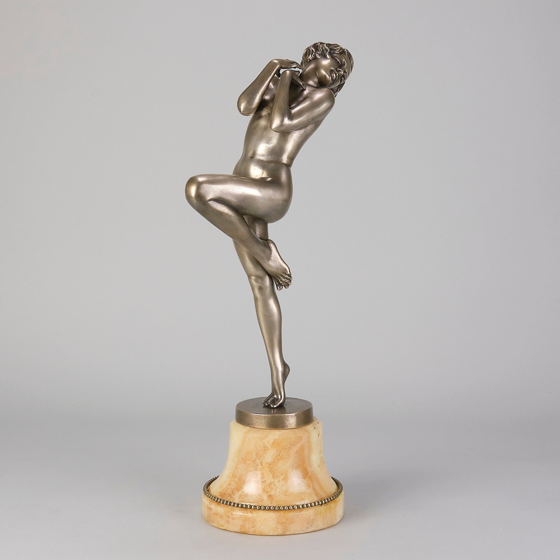 Josef Lorenzl Cleo - Art Deco Bronze - Hickmet Fine Arts