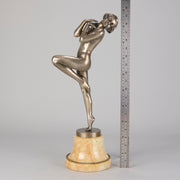 Josef Lorenzl Cleo - Art Deco Bronze - Hickmet Fine Arts