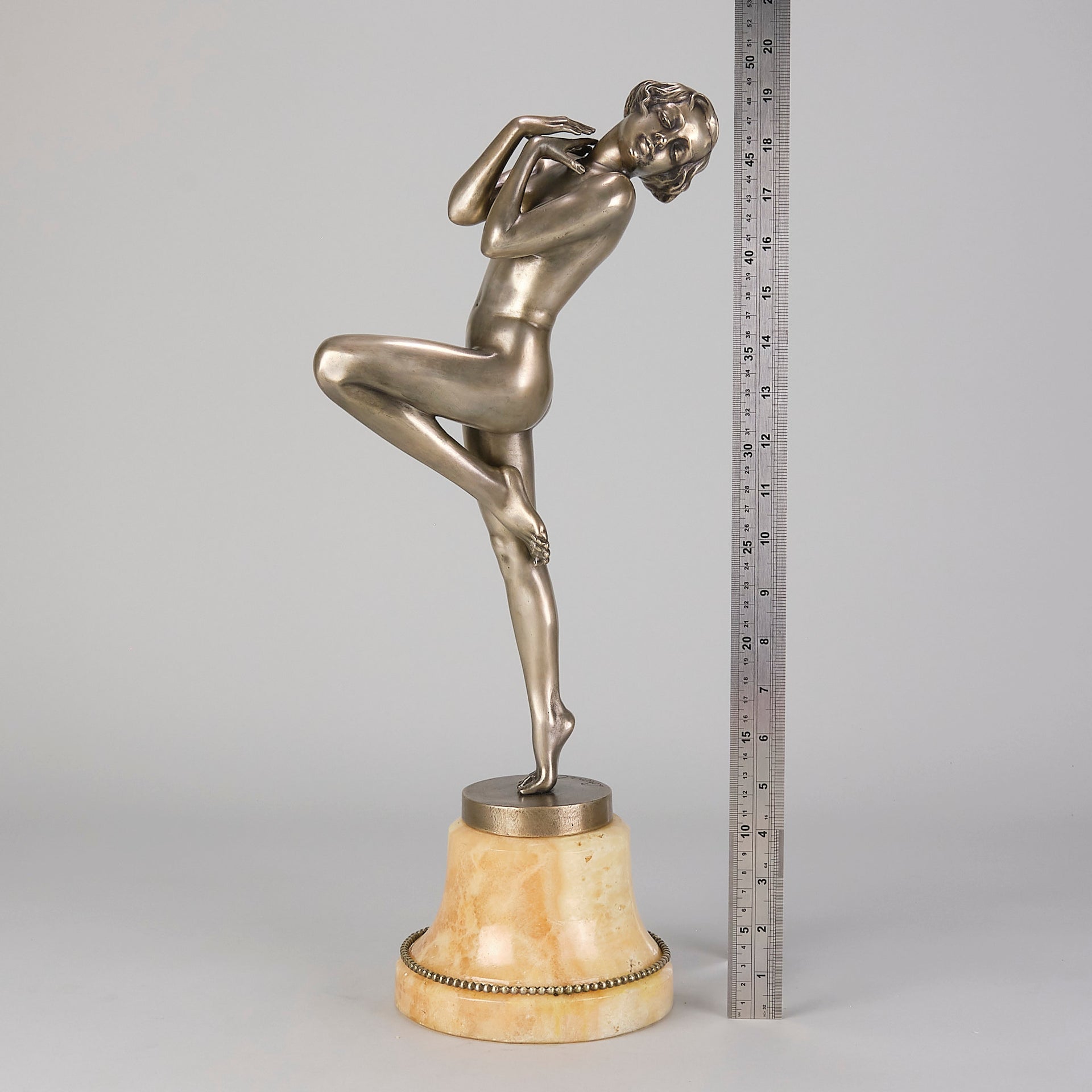 Josef Lorenzl Cleo - Art Deco Bronze - Hickmet Fine Arts