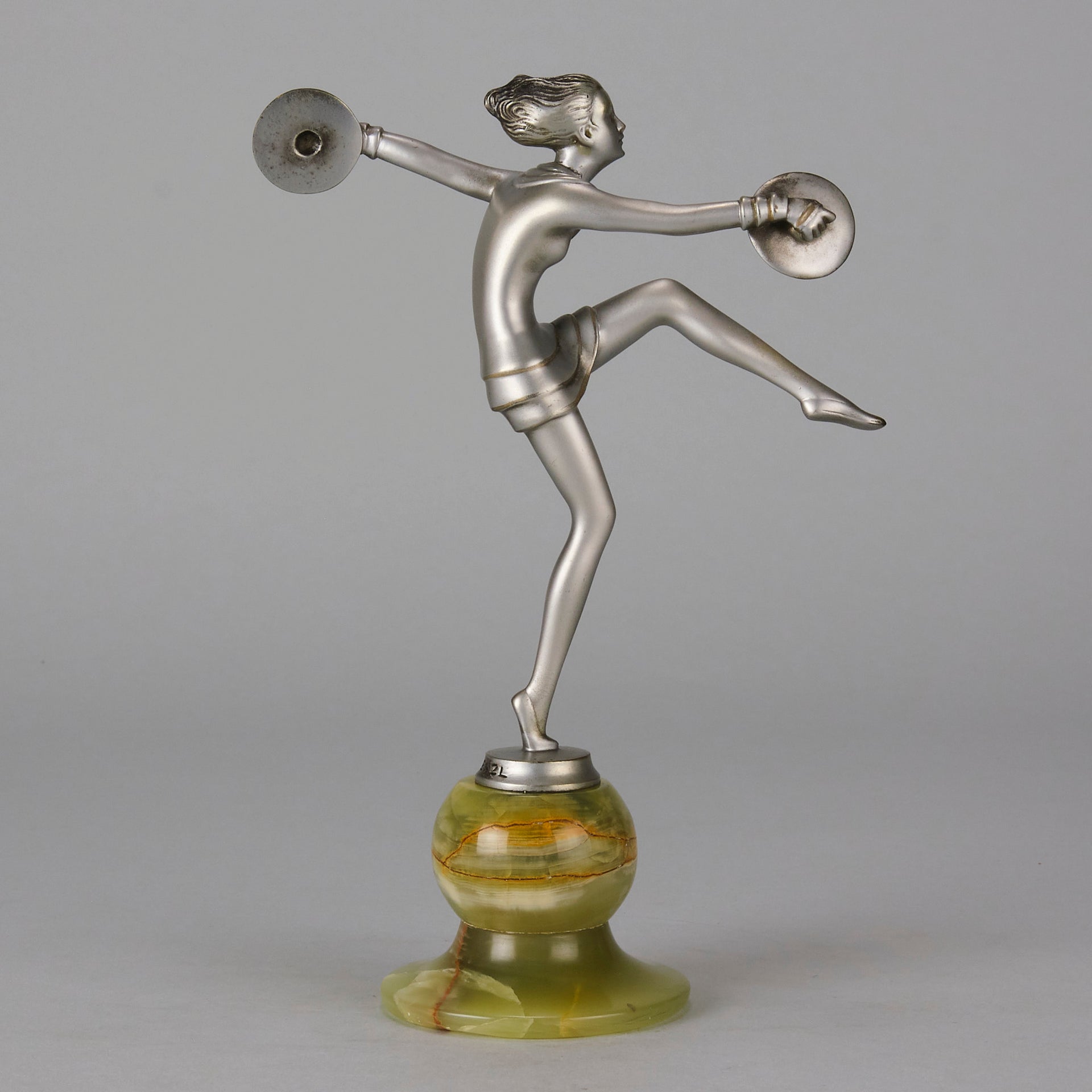 Josef Lorenzl Figure - Cymbal Dancer - Hickmet Fine Arts