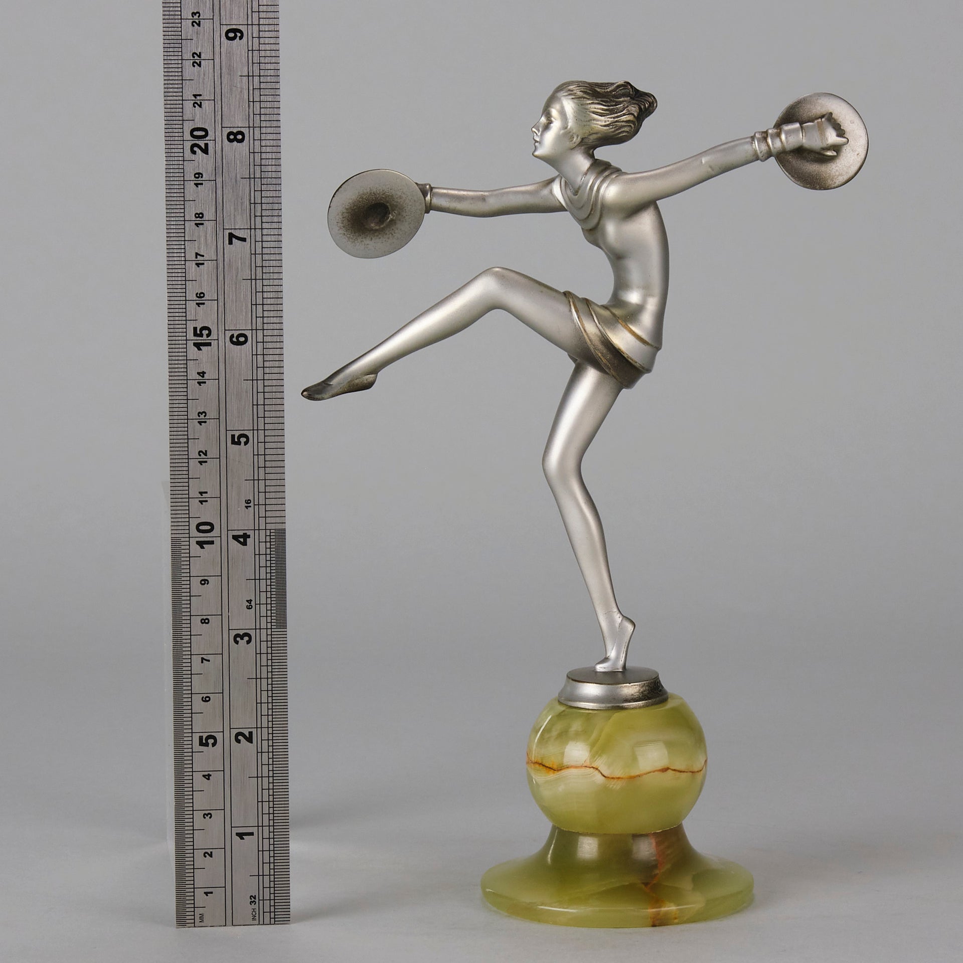 Josef Lorenzl Figure - Cymbal Dancer - Hickmet Fine Arts