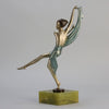 Josef Lorenzl Scarf Dancer - Art Deco Bronze - Hickmet Fine Arts