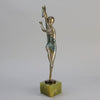 Josef Lorenzl Scarf Dancer - Art Deco Bronze - Hickmet Fine Arts