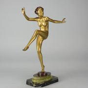 Josef Lorenzl Deco Dancer - Art Deco Bronze - Hickmet Fine Arts