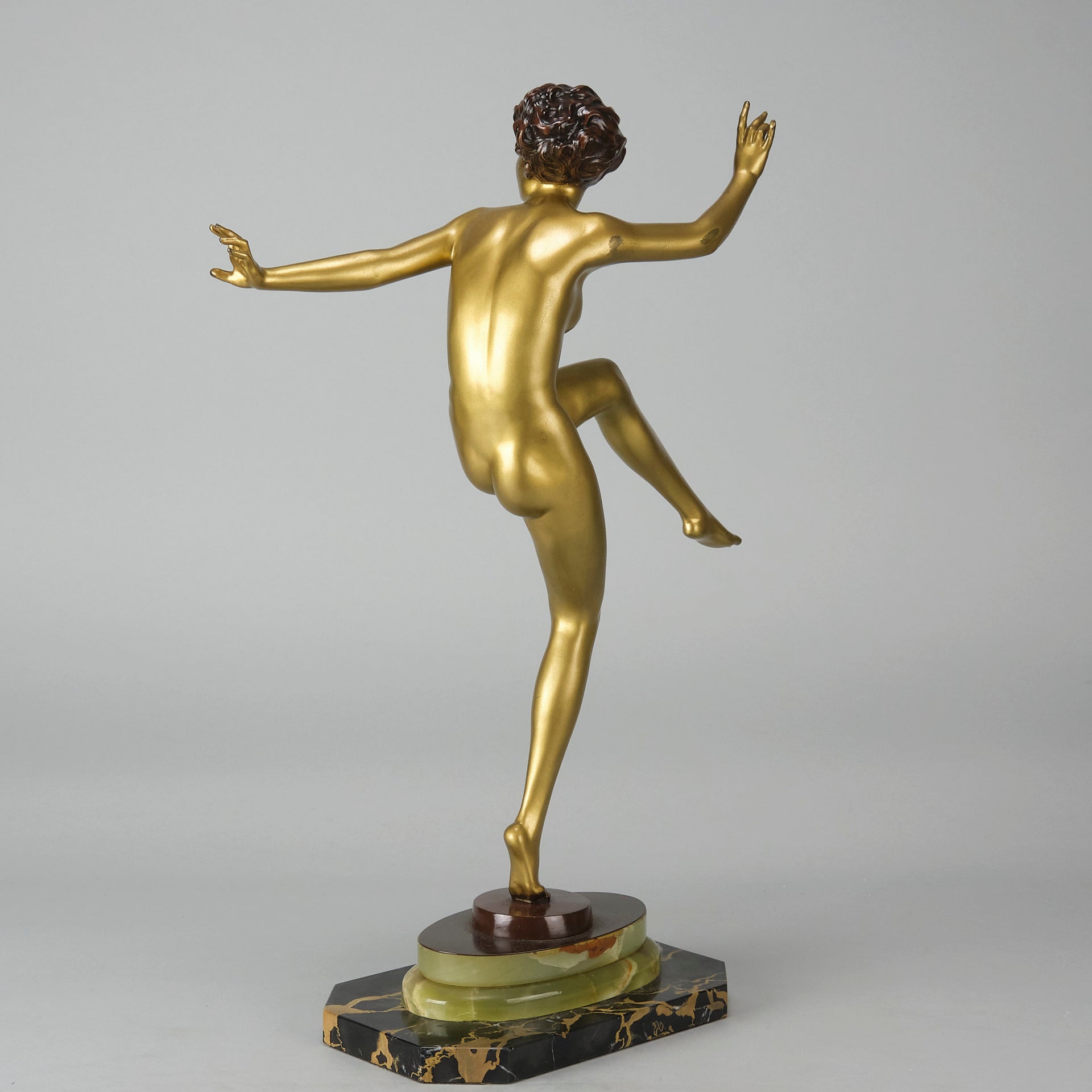 Josef Lorenzl Deco Dancer - Art Deco Bronze - Hickmet Fine Arts