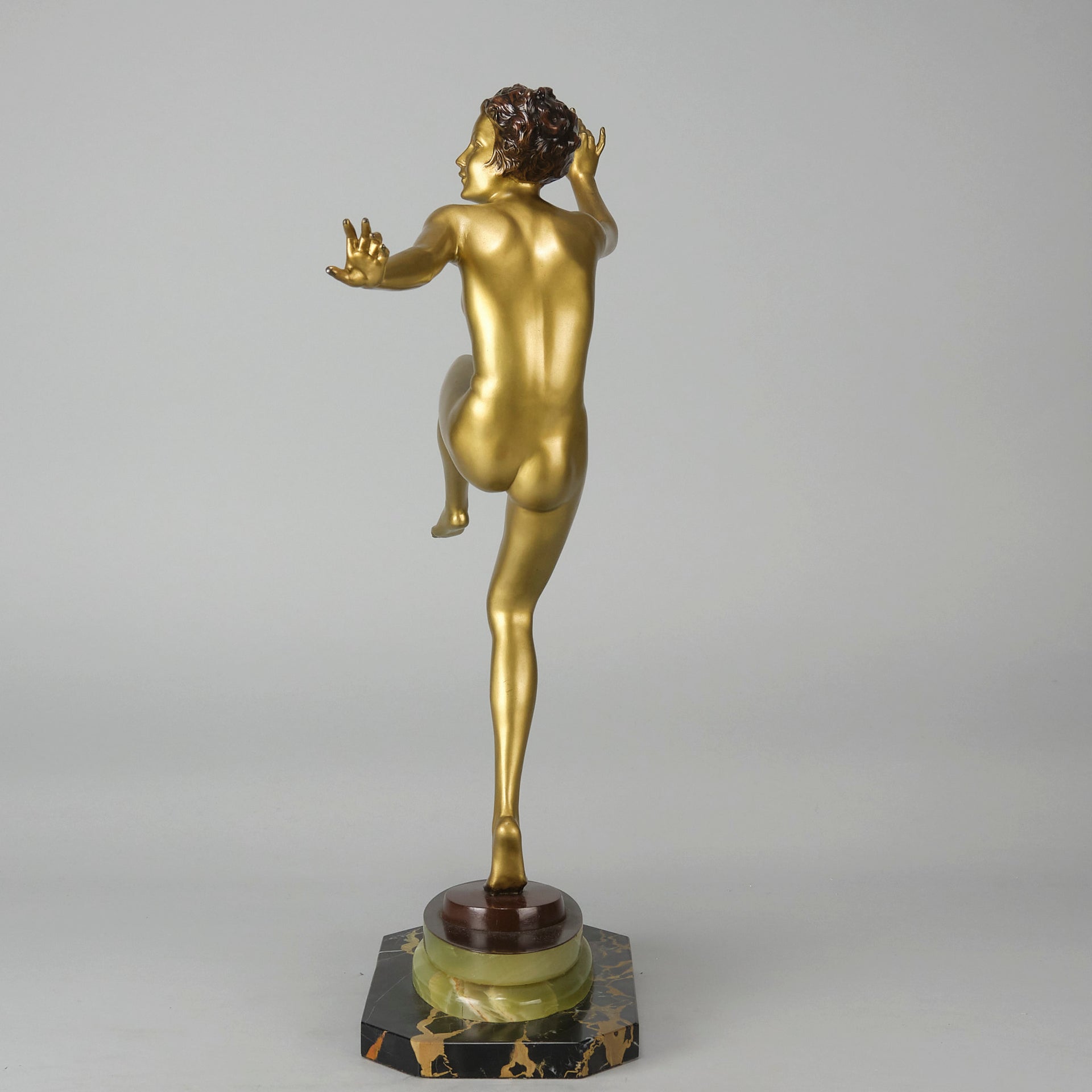Josef Lorenzl Deco Dancer - Art Deco Bronze - Hickmet Fine Arts