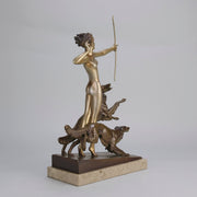 Hounds & Diana Josef Lorenzl - Art Deco Bronze - Hickmet Fine Arts