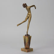 Josef Lorenzl Diva - Art Deco Bronze - Hickmet Fine Arts